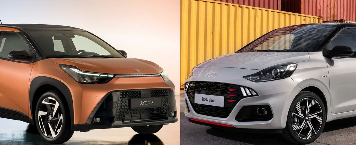 Nuova Toyota Aygo X vs Hyundai i10, sfida tra piccole per la città: confronto e prezzi