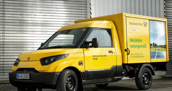 DHL fornisce 200 veicoli elettrici a un'azienda di latticini