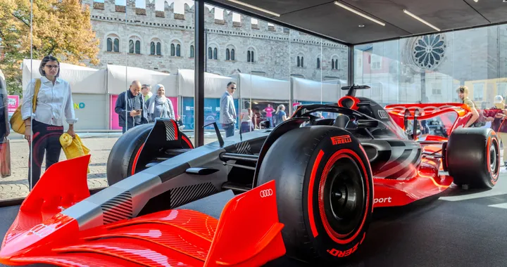 Audi F1 Showcar, anteprima italiana al Festival dello Sport 2023