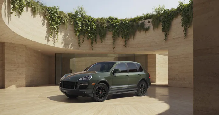 Porsche progetta una Cayenne anni ’70 per il deserto di Dubai