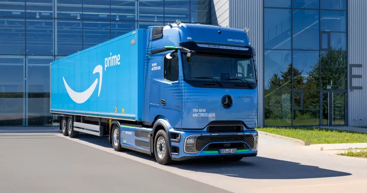 Amazon: i camion elettrici Mercedes eActros 600 per Regno Unito e Germania