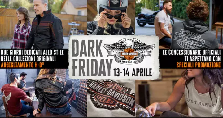 Harley-Davidson Dark Friday 2018: le promozioni in concessionaria
