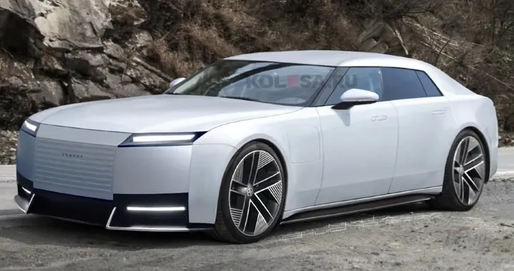 Jaguar Type 00: e se la nuova ammiraglia elettrica fosse così?