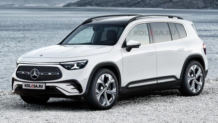 Mercedes GLB, come sarà la nuova generazione? Un render la immagina così