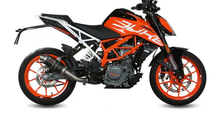 KTM 390 Duke: gli scarichi aftermarket di MIVV