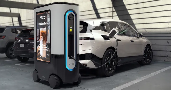 ZiGGY, il robot che ricarica le auto elettriche nei parcheggi