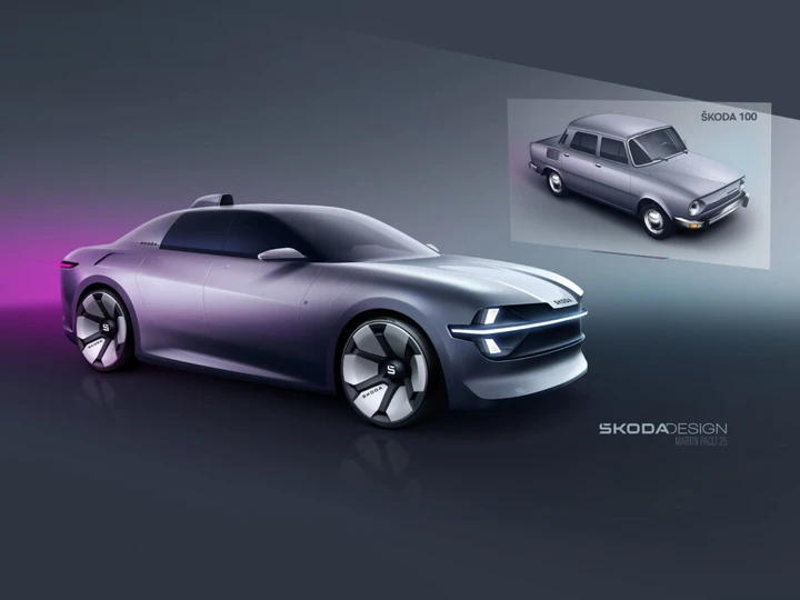 Skoda rende omaggio alla sua storia reinterpretando in chiave moderna la Skoda 100