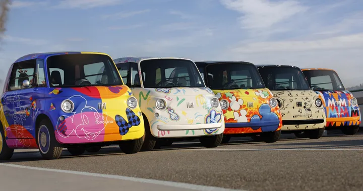 Fiat Topolino, cinque one-off per festeggiare il centenario della Disney