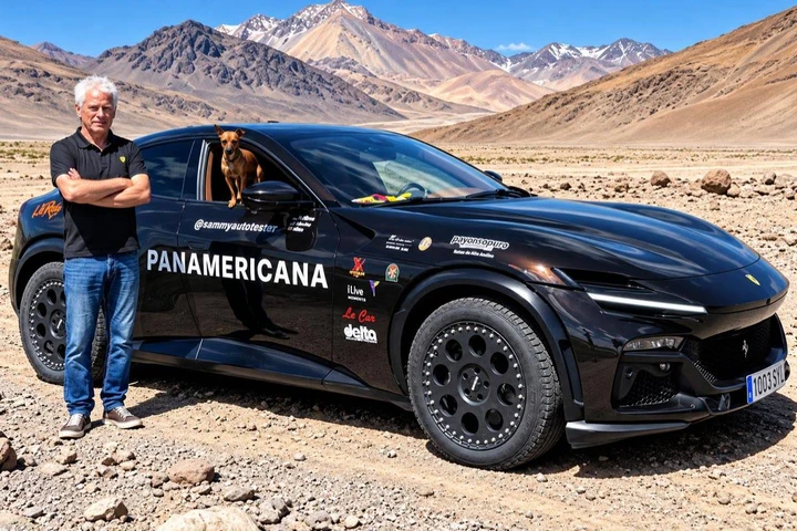 Con il SUV Ferrari da 500.000 euro attraversa 51 Paesi: sfida epica non senza guai