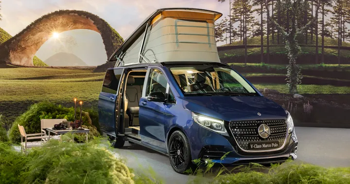 Mercedes Classe V Marco Polo, al Salone di Düsseldorf debutta il nuovo camper