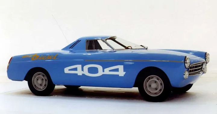 Il successo dei motori diesel passò anche per la Peugeot 404