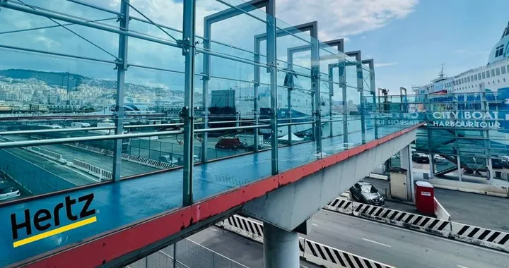 Hertz apre a Genova un nuovo punto noleggio in città, nel porto