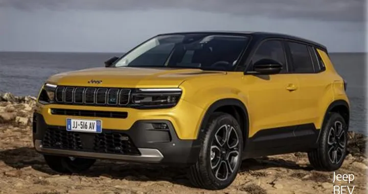 Jeep, nuova foto ufficiale del B-SUV elettrico. Debutto all'inizio del 2023
