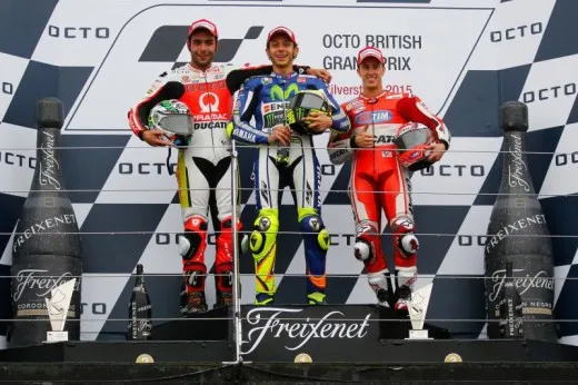 MotoGP: gli Italiani conquistano l´Inghilterra