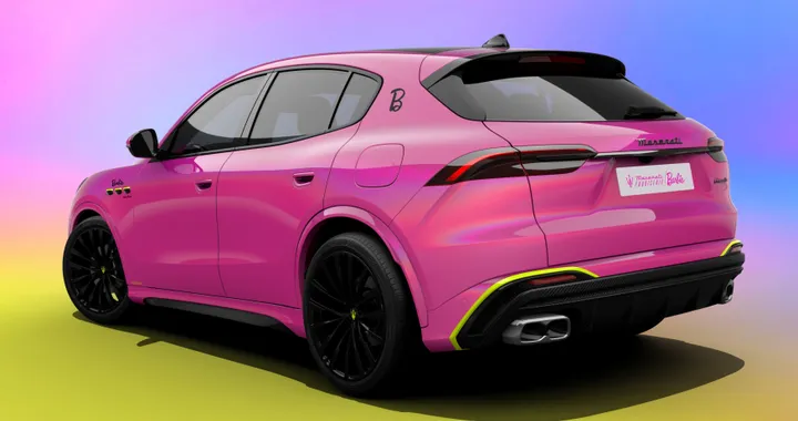 Maserati e Barbie liberano l'estro della Grecale: vistosissima, in due soli esemplari