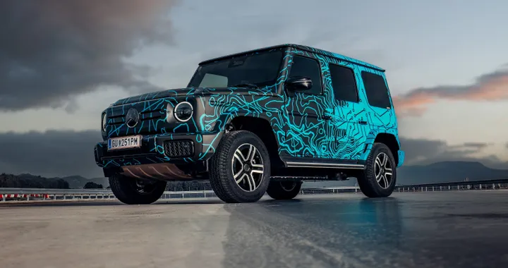 Mercedes EQG, un nuovo video mostra in azione il fuoristrada elettrico sulla neve