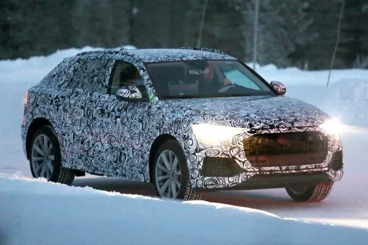 Audi Q8: prime foto spia del SUV Coupé