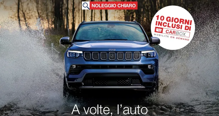 Leasys: noleggi l'auto e quando serve hai il SUV per le vacanze