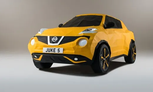 NISSAN Juke compie gli anni e diventa un Origami