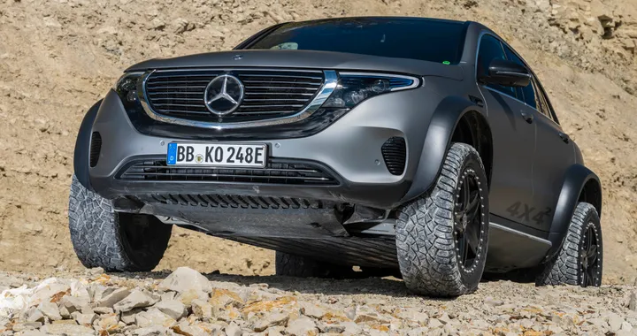 Mercedes EQC 4×4²: le piace il fuoristrada estremo