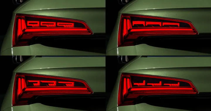 Audi porta l'illuminazione ad un livello superiore con i nuovi gruppi ottici OLED