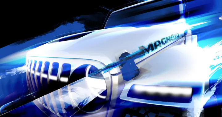 Jeep, nuovo teaser del concept elettrico: si chiamerà Magneto?