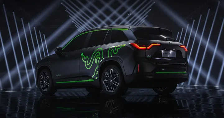 Nio ES6 Night Explorer: il SUV elettrico &quot;da gaming&quot; con LED Razer