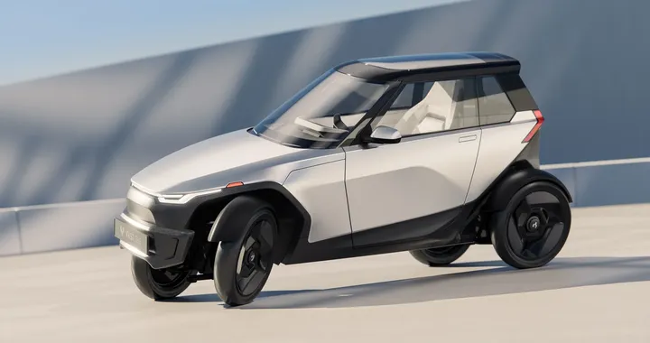 Yks1 One, molto più che una microcar elettrica: in curva piega come una moto