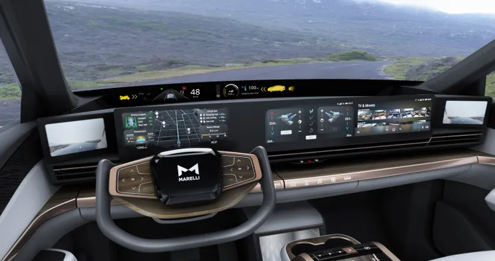 CES 2023: Marelli porta il Diorama Display, un avanzato head-up display