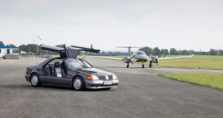 Quando un “Frankenstein” in stile Mercedes-Benz mise le "ali di gabbiano"