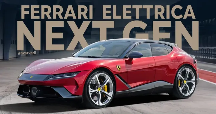Ferrari Elettrica, ecco come potrebbe essere: un render prova ad anticipare il suo design