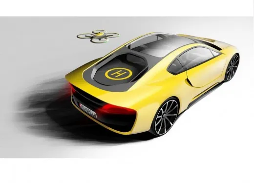 Rinspeed Etos: concept ibrido con drone incluso