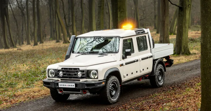 INEOS Grenadier Quartermaster, versione Chassis CAB per veicoli specializzati