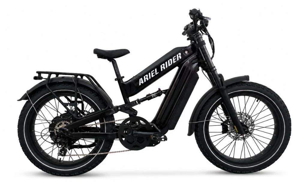 E-bike fuoristrada con motore da 8.000W e velocità fino a 104 km/h, telaio in alluminio e pneumatici larghi