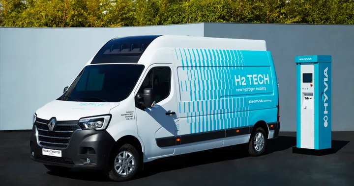 Renault punta anche sul Fuel Cell, ecco il furgone Master Van H2-TECH