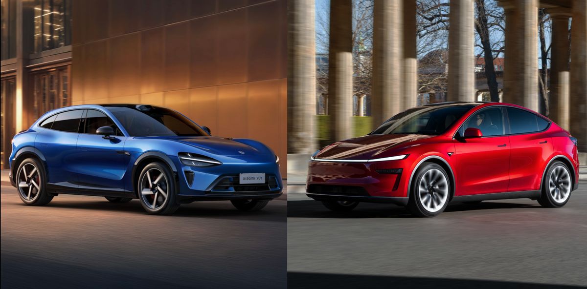 Xiaomi YU7 vs Tesla Model Y, confronto tra SUV elettrici. Versioni prezzi