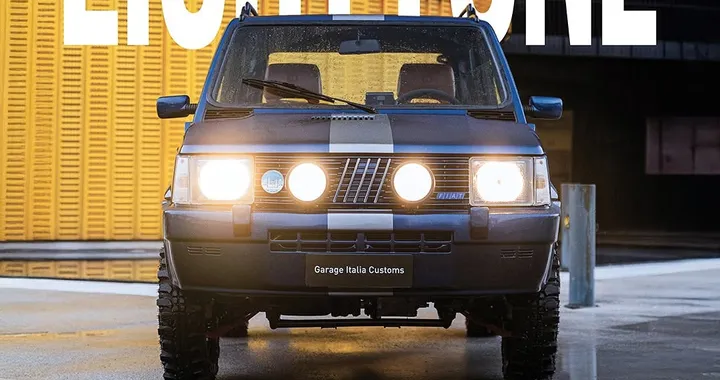 FIAT Panda 4x4 “EightyOne”, una pandina con un po' di Ferrari dentro