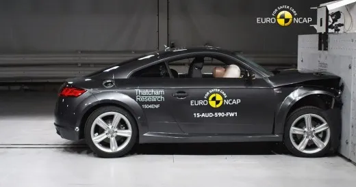 Audi TT: 4 stelle ai test Euro NCAP