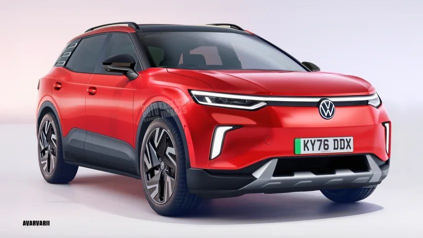 Volkswagen ID.4 2026: restyling totale, un render prova ad immaginarsi il nuovo look