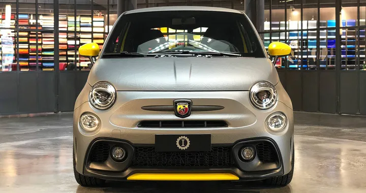 Abarth 595 Competizione, la one-off di Garage Italia per Christian De Sica
