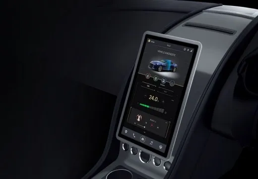 Aston Martin Rapide S: al CES il futuro dell'infotainment con Letv