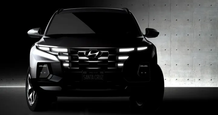 Hyundai Santa Cruz, teaser del nuovo pickup: presentazione il 15 aprile