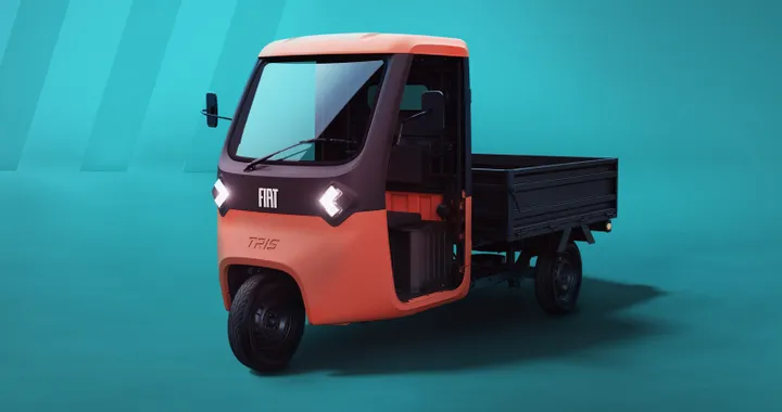Torna la mitica Ape? No, questo è TRIS, un'idea di FIAT