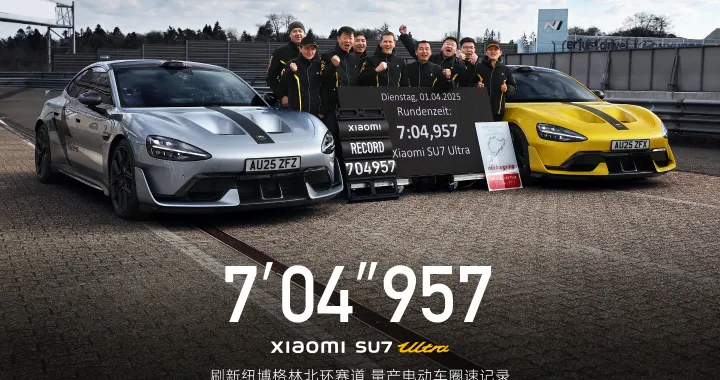 Xiaomi SU7 Ultra velocissima al Nürburgring: nuovo giro record | Video