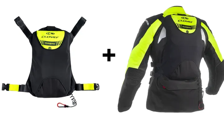 Clover: 50€ di sconto per l'airbag da moto
