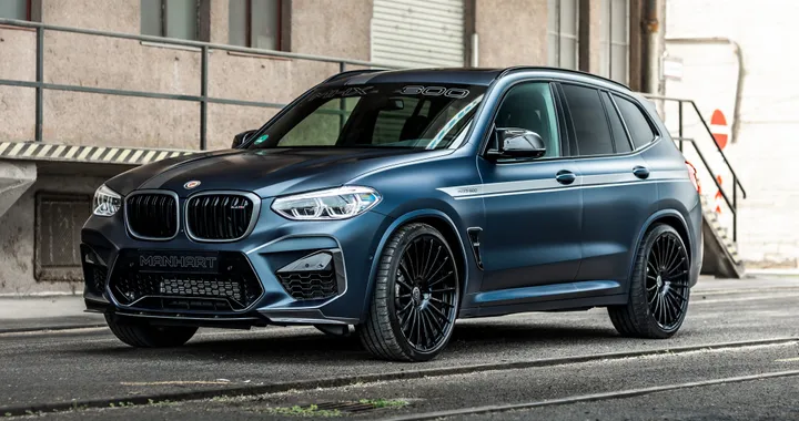 BMW X3 M Competition è troppo sobrio per voi? Ci pensa Manhart