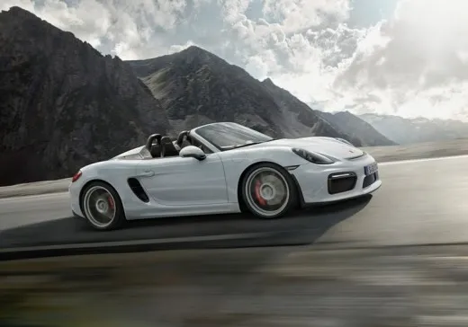 La PORSCHE Boxster Spyder a New York
