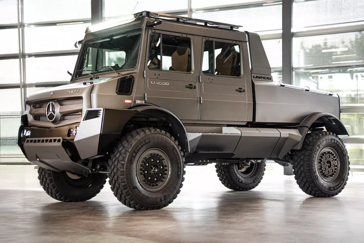Questo Mercedes Unimog è davvero unico: 300 CV ed interni premium