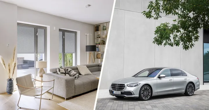 Mercedes Classe S, la casa si gestisce dall'auto con Bosch Smart Home