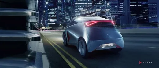 Icona NEO Concept: citycar elettrica da 150 km